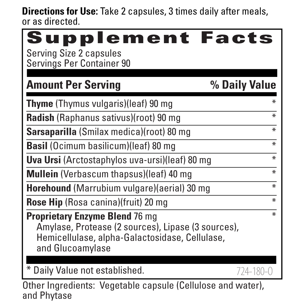 Rsp 180 Supplement Facts vO
